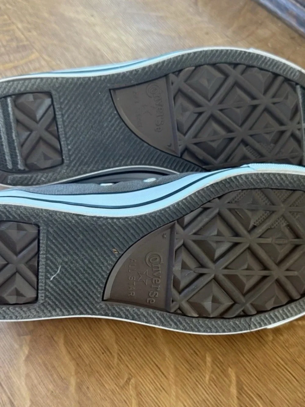 NWOT and w/o Box Converse All Star Sneakers Gray/Green Men’s Sz 6 Women’s Sz 8 - Picture 5 of 5